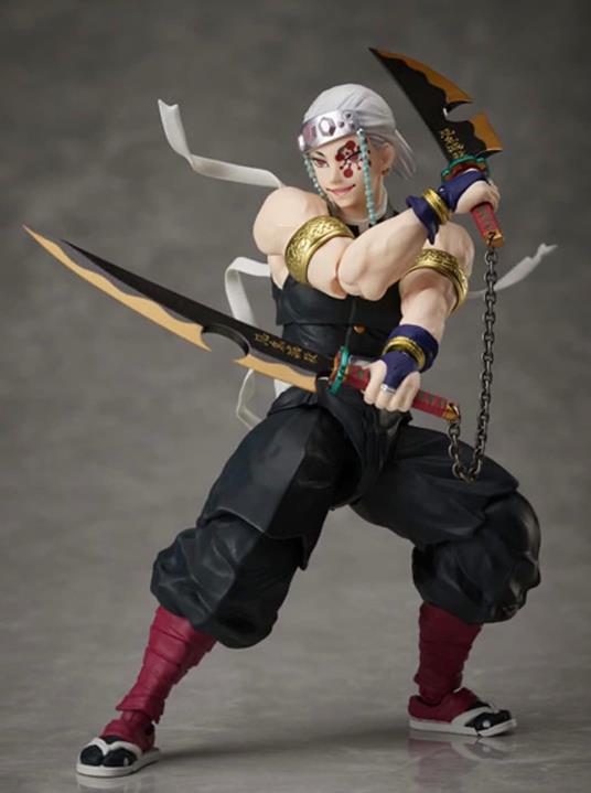 Demon Slayer: Kimetsu No Yaiba Buzzmod Action Figura 1/12 Tengen Uzui 16 Cm Aniplex - 2