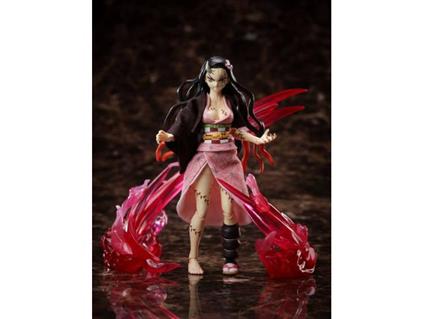 Demon Slayer: Kimetsu No Yaiba Buzzmod Action Figura 1/12 Nezuko Kamado Demon Advancing Ver. 15 Cm Aniplex