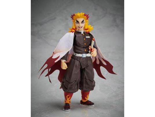 Demon Slayer: Kimetsu No Yaiba Buzzmod Action Figura 1/12 Kyojuro Rengoku 14 Cm Aniplex