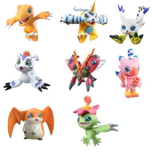 Digimon Adventure Set 8 Mini Pezzi Digicolle Mix Figure 5 cm Megahouse