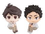 LOOKUP HAIKYU OIKAWA/IWAIZUMI SET MINI FIGURA MEGAHOUSE