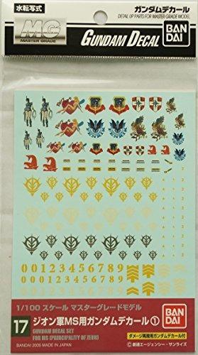 Gundam Decal 17 Mg Multi Zeon - 3