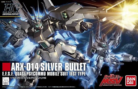 Action Figure Hguc 1/144 Arx-014 Silva Bareto Mobile Suit Gundam Uc Msv Giappone Import / Il Pacchetto E Il Manuale Sono Scritte In Giapponese - 7