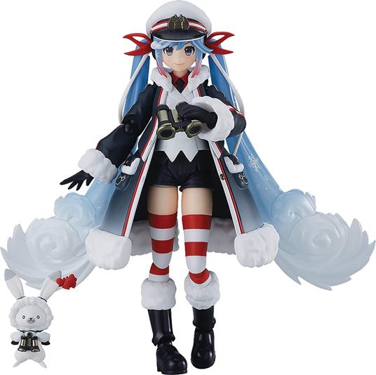 Character Vocal Series 01: Hatsune Miku Figma Action Figura Snow Miku: Grand Voyage Ver. 13 Cm Max Factory