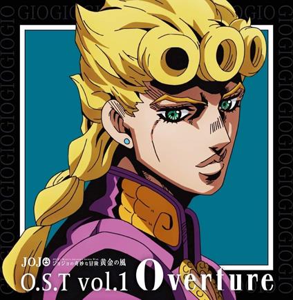 Jojo`S Bizarre Adventure Ougon No Kaze O.S.T Vol.1 - CD Audio