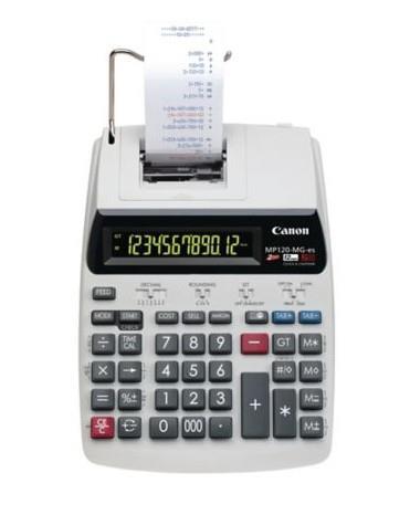 Canon MP120-MG-es II calcolatrice Scrivania Calcolatrice con stampa Bianco  - Canon - Cartoleria e scuola