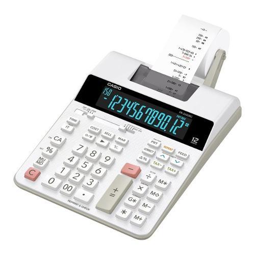 Calcolatrice da tavolo scrivente Casio FR-2650RC Bianco Display (cifre): 12  rete elettrica (L x A x P) 195 x 65 x 313 - Casio - Cartoleria e scuola