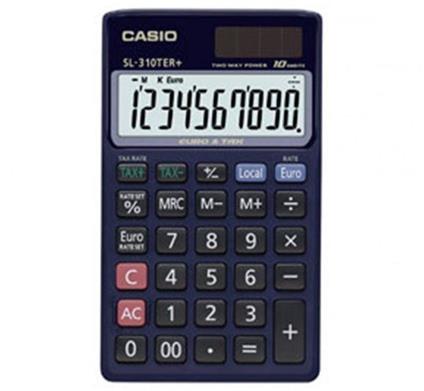 Casio Calcolatrice Sl-310ter+ 10 Cifre