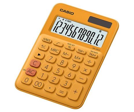 Calcolatrice Tavolo Casio Ms-20uc Arancione - 2