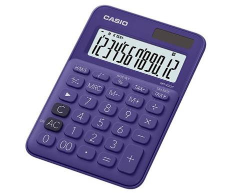 Calcolatrice Tavolo Casio Ms-20uc Viola - 2