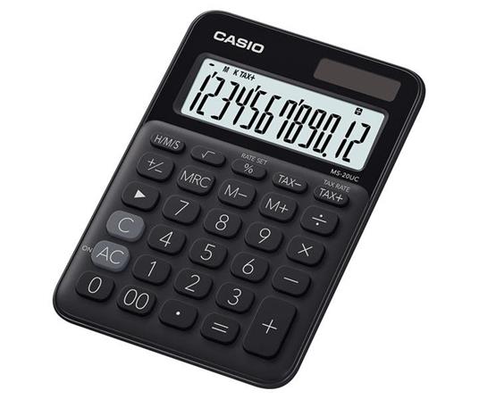 Calcolatrice Tavolo Casio Ms-20uc Nero - Casio - Cartoleria e scuola | IBS