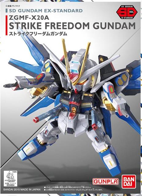 Sd Gundam Strike Freedom ExStandard 006