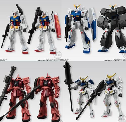 Set 10 pezzi Gundam. Universal Unit - Bandai - Bandai Shokugan - Anime &  Manga - Giocattoli | IBS