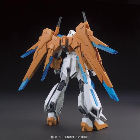 Action Figure Hgbf Gundam Build Fighters Tri Scrambled Gundam 1 144 Scale Color-Coded Pre-Plastic Model - 27