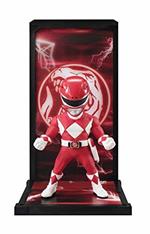 Action Figure Bandai Mighty Morphin Power Rangers Tamashii Buddies Pvc Statue Red Ranger 9 Cm