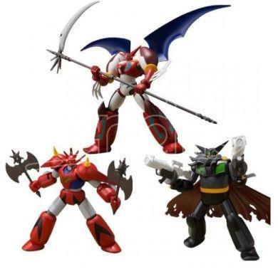 Bandai Shokugan Super Minipla Getter Robot S.2 Set (3) Mini Figura