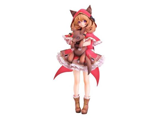 Original Character Pvc Statua 1/7 Okamizukin-Chan Illustration By Shugao 23 Cm Wing