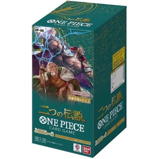 One Piece Card Game Two Legends OP-08 JAP Box 24 Buste