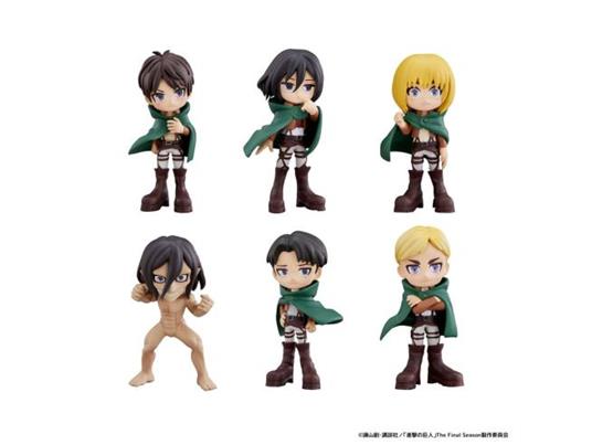 Attack On Titan Trading Figures 6er-Pack Attack On Titan 9 Cm Bushiroad