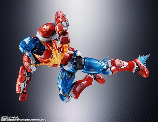 Tech-on Avengers S.h. Figuarts Action Figura Captain America 16 Cm Bandai Tamashii Nations - 6