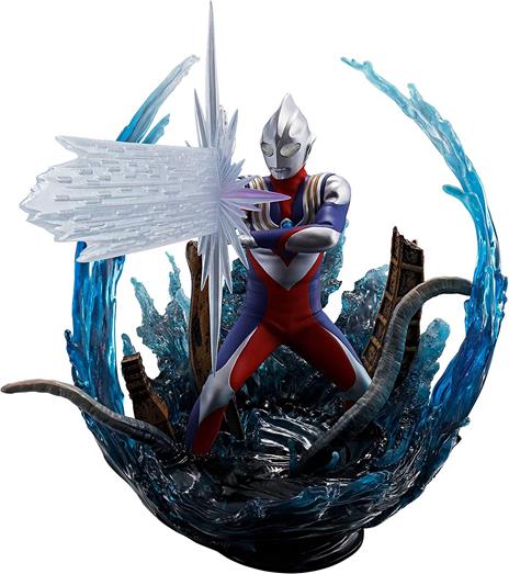 Ultraman Tiga Figuartszero Pvc Statua Ultraman Tiga Multi Type 22 Cm Bandai Tamashii Nations