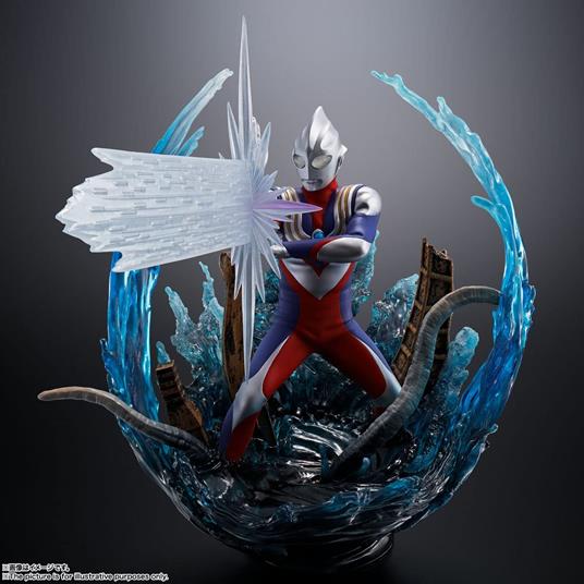 Ultraman Tiga Figuartszero Pvc Statua Ultraman Tiga Multi Type 22 Cm Bandai Tamashii Nations - 2