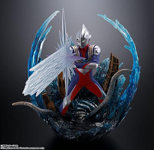 Ultraman Tiga Figuartszero Pvc Statua Ultraman Tiga Multi Type 22 Cm Bandai Tamashii Nations - 5