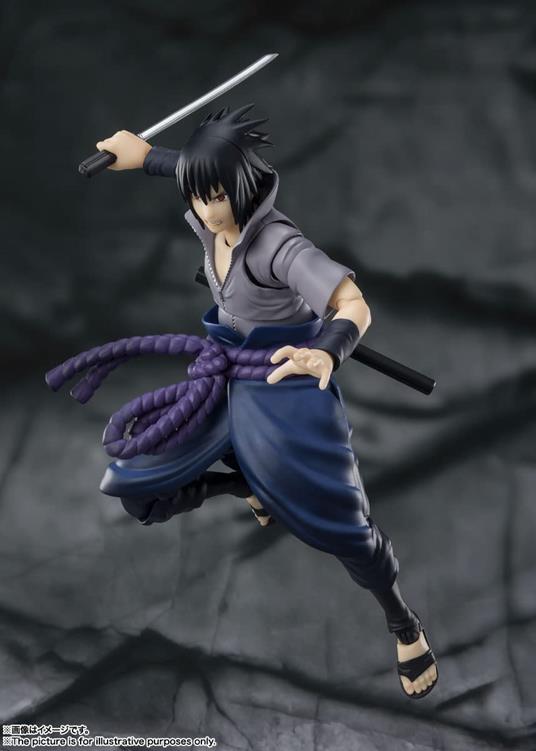 Naruto Shippuden S.H. Figuarts Action Figure Sasuke Uchiha -He who bears all Hatred- 15 cm - 4