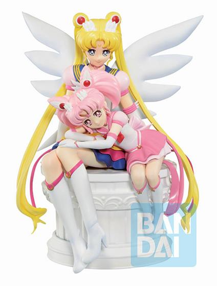 Sailor Moon Sailor Guardians Eternal Sailor Moon Chibi Eternal Ichibansho Figura 14cm Banpresto