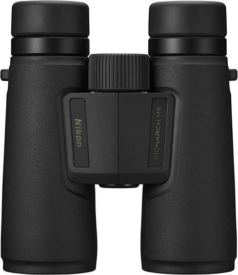 Nikon Monarch M5 8x42, Vetro ED per correggere l’aberrazione cromatica, Impermeabile, Anti-appannamento, Robusto, Leggero Nero - 4