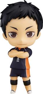 Haikyu!! Karasuno Vs Shiratorizawa Academy Nendoroid Action Figura Daichi Sawamura 10 Cm Orange Rouge