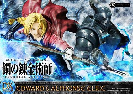 Fullmetal Alchemist Edward&Alphonse Dlx Statua Prime 1 Studio