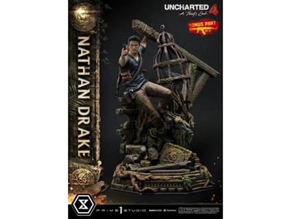 Uncharted 4: A Thief''s End Ultimate Premium Masterline Statua 1/4 Nathan Drake Deluxe Bonus Version 69 Cm Prime 1 Studio