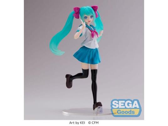 Hatsune Miku Luminasta Pvc Statua Hatsune Miku 16th Anniversary Kei Ver. 18 Cm Sega