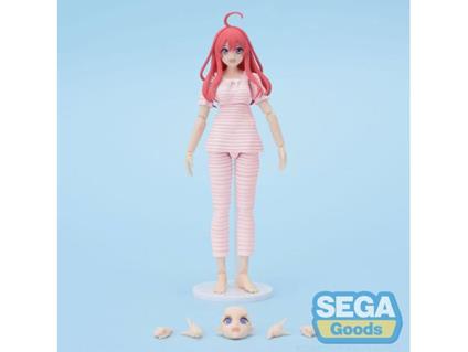 The Quintessential Quintuplets Action Figures Movingood!!! Itsuki Nakano 15 Cm Sega