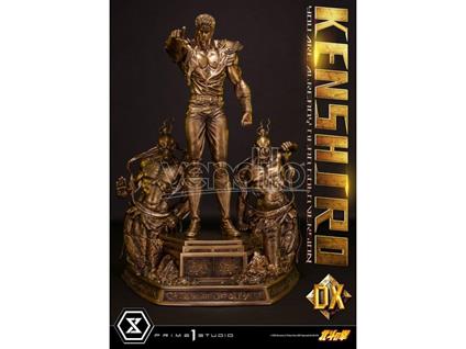 Fist Of The North Star Statua 1/4 Kenshiro You Are Already Dead Deluxe Gold Version 71 Cm Prime 1 Studio