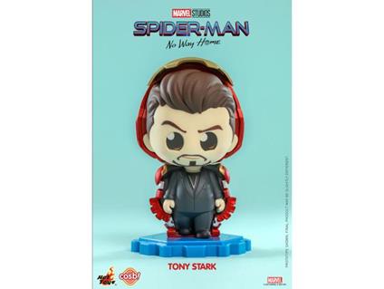 Spider-man: No Way Home Cosbi Mini Figura Tony Stark 8 Cm Hot Toys