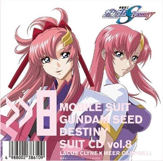 Mobile Suit Gundam Seed Destiny Suit Cd Vol.8 Lacus Clyne * Meer Campbell (Reiss - CD Audio