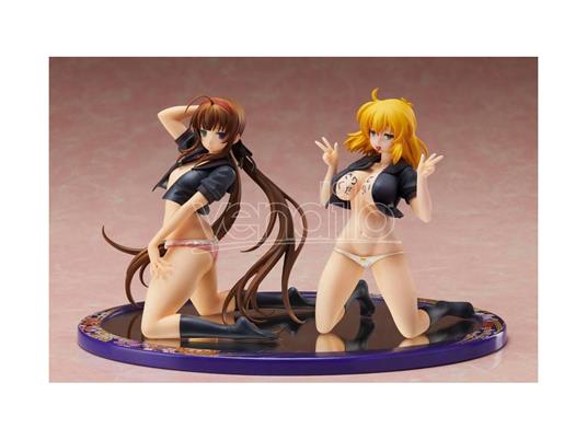 Senran Kagura Newwave Gburst Pvc Statua 1/10 Ryobi X Ryona Bare Body Sailor Uniforme Ver. 19 Cm Proovy