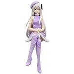 Furyu Re:Zero Starting Life in Another World: Echidna Noodle Stop (versione Snow Princess) Figura in PVC, multicolore