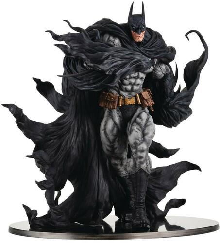 Dc Comics Sofbinal Soft Vinile Statua Batman Hard Black Ver. 35 Cm Union Creative