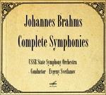 Sinfonie complete - CD Audio di Johannes Brahms,Evgeny Svetlanov,Orchestra Sinfonica dell'URSS