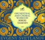 Opere sinfoniche e corali - CD Audio di Sergej Taneyev