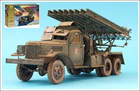 Bm-13 Katjusha Plastic Kit 1:35 Model Z3521 - 2