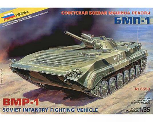 BMP-1 Soviet Infantry Fighting Vehicle Tank Carro Armato Plastic Kit 1:35 Model Z3553