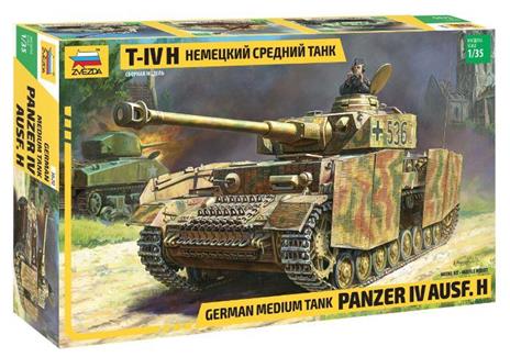 Panzer Iv Ausf-H Plastic Kit 1:35 Model Z3620 - 2