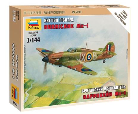 British Fighter Hurricane Mk-1 Plastic Kit 1:72 Model Z6173