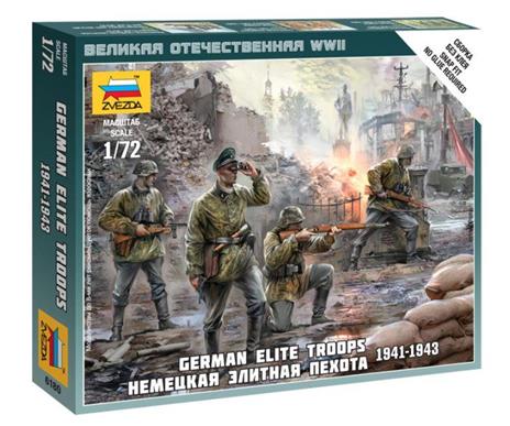 German Elite Troops 1941 / 1943 Plastic Kit 1:72 Model Z6180 - 2