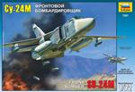 Su-24M Cy-24M Soviet Front Bomber Aircraft Plastic Kit 1:72 Model Z7267