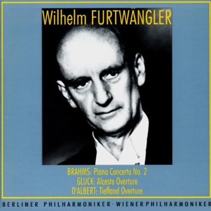 Brahms: Concerto N.2, Gluck, D'Albert / Wilhelm Furtwangler, Berlino 1942/44 CD - CD Audio